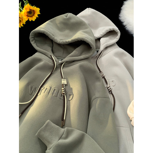 ADAMF秋冬季連帽衛衣男女加絨加厚外套重磅ins帽衫情侶寬松上衣潮 ADAMF秋冬季連帽衛衣男女加絨加厚外套重磅ins帽衫情侶寬松上衣潮