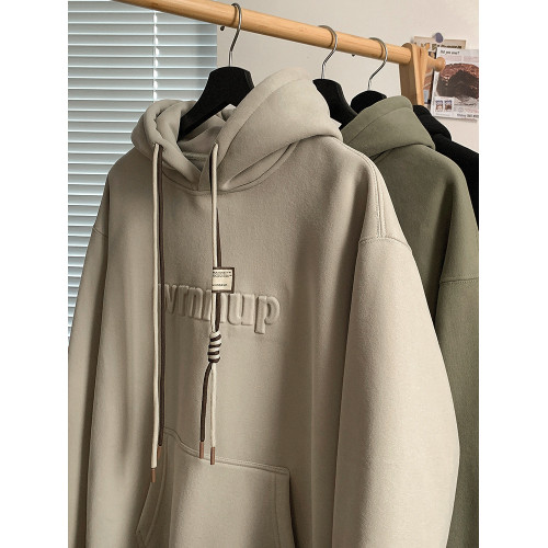 ADAMF秋冬季連帽衛衣男女加絨加厚外套重磅ins帽衫情侶寬松上衣潮 ADAMF秋冬季連帽衛衣男女加絨加厚外套重磅ins帽衫情侶寬松上衣潮