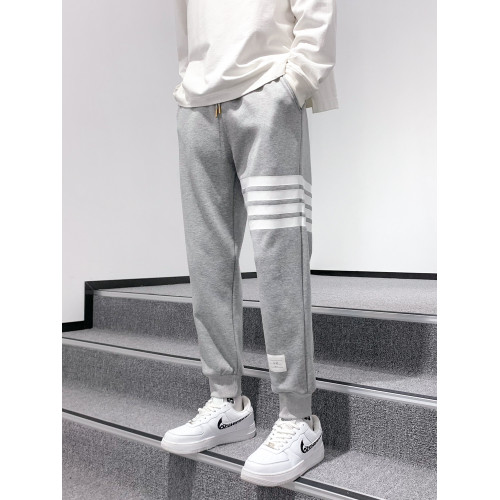 衛褲男士春夏款灰色四道杠休閒薄款長褲春季運動褲男寬松男生褲子 衛褲男士春夏款灰色四道杠休閒薄款長褲春季運動褲男寬松男生褲子