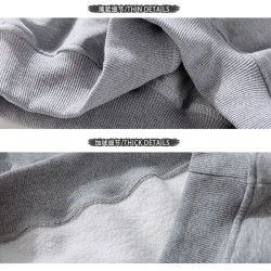 潮牌圓領衛衣男2025新款春秋款上衣美式寬松百搭無帽長袖春季外套