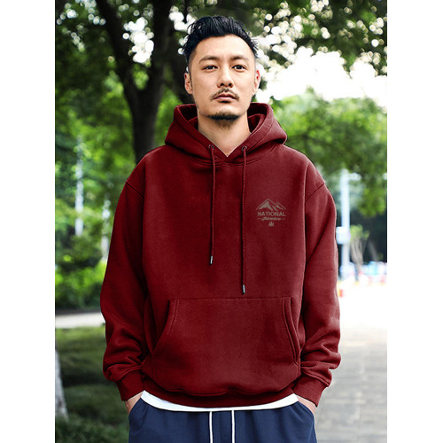 440克冬季潮牌餘文樂加厚衛衣男士連帽外套簡約上衣寬松加絨帽衫 440克冬季潮牌餘文樂加厚衛衣男士連帽外套簡約上衣寬松加絨帽衫