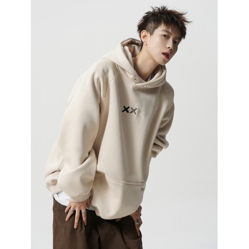 潮牌設計感刺綉衛衣男秋美式重磅百搭連帽衫vibe高街寬松情侶外套 潮牌設計感刺綉衛衣男秋美式重磅百搭連帽衫vibe高街寬松情侶外套