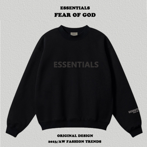 復線Essentials壓膠字母圓領衛衣加絨男女fog高街情侶寬松上衣潮 復線Essentials壓膠字母圓領衛衣加絨男女fog高街情侶寬松上衣潮