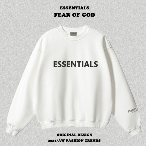 復線Essentials壓膠字母圓領衛衣加絨男女fog高街情侶寬松上衣潮 復線Essentials壓膠字母圓領衛衣加絨男女fog高街情侶寬松上衣潮