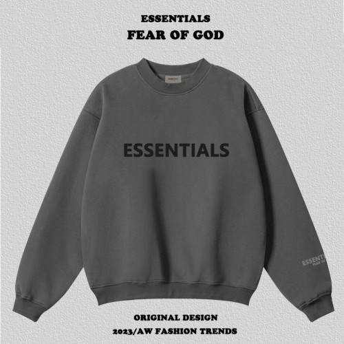 復線Essentials壓膠字母圓領衛衣加絨男女fog高街情侶寬松上衣潮 復線Essentials壓膠字母圓領衛衣加絨男女fog高街情侶寬松上衣潮