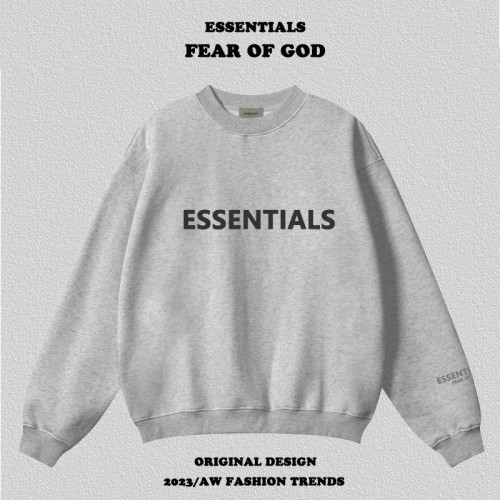 復線Essentials壓膠字母圓領衛衣加絨男女fog高街情侶寬松上衣潮 復線Essentials壓膠字母圓領衛衣加絨男女fog高街情侶寬松上衣潮