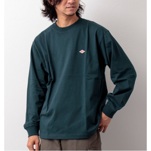 日本圓領T恤重磅純棉套頭二本針純色長袖薄款衛衣男女寬松 日本圓領T恤重磅純棉套頭二本針純色長袖薄款衛衣男女寬松