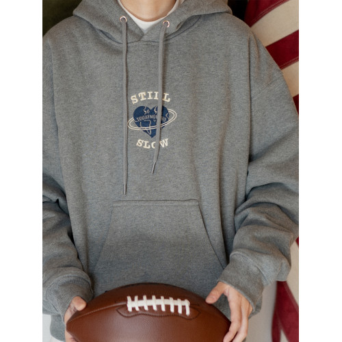 todaynowind X stillslow寬松oversize刺綉連帽衛衣 美式復古加絨 todaynowind X stillslow寬松oversize刺綉連帽衛衣 美式復古加絨