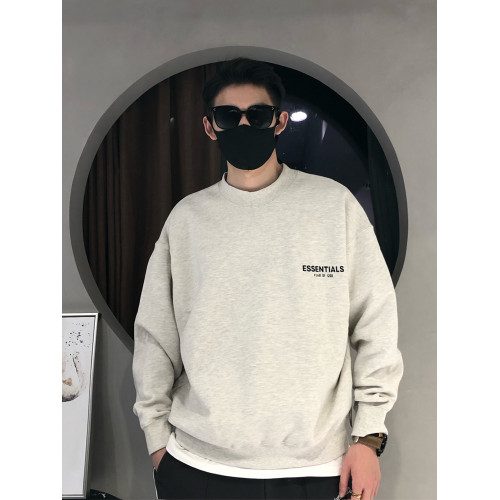 FOG復線ESSENTIALS八季植絨印花加絨圓領衛衣男士生秋冬款美式潮 FOG復線ESSENTIALS八季植絨印花加絨圓領衛衣男士生秋冬款美式潮