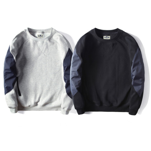 港風餘文樂潮牌純棉衛衣男秋冬加絨圓領保暖休閒長袖插肩套頭外套 港風餘文樂潮牌純棉衛衣男秋冬加絨圓領保暖休閒長袖插肩套頭外套