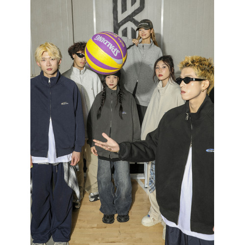 MANYSTON 美式高街拉鍊開衫衛衣春秋季潮牌400g重磅立領男生外套 MANYSTON 美式高街拉鍊開衫衛衣春秋季潮牌400g重磅立領男生外套