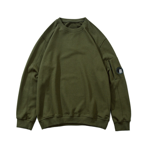 歐美C.P 鏡片徽章機能戶外運動上衣CP簡約休閒純色圓領頭套衛衣男 歐美C.P 鏡片徽章機能戶外運動上衣CP簡約休閒純色圓領頭套衛衣男