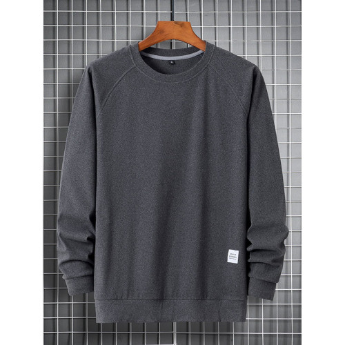 大碼長袖t恤男打底衫德絨胖子寬松加肥加大碼男士男裝加絨加厚9xl