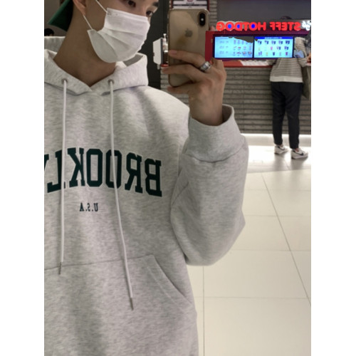 美式重磅百搭連帽衛衣男春秋新款字母印花休閒潮牌硬挺帽衫外套 美式重磅百搭連帽衛衣男春秋新款字母印花休閒潮牌硬挺帽衫外套