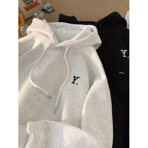 純棉嘻哈字母印花美式港風男女秋冬寬松情侶潮牌重磅加絨連帽衛衣 純棉嘻哈字母印花美式港風男女秋冬寬松情侶潮牌重磅加絨連帽衛衣