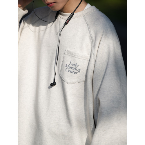 BELLKENIDEA早起工作室 440G簡約圓領重磅抓絨衛衣潮牌男女情侶裝 BELLKENIDEA早起工作室 440G簡約圓領重磅抓絨衛衣潮牌男女情侶裝