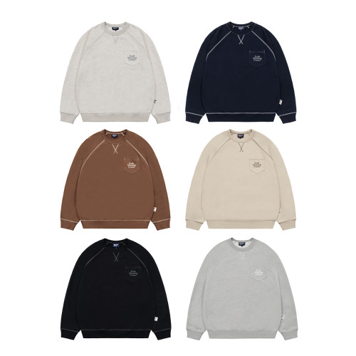 BELLKENIDEA早起工作室 440G簡約圓領重磅抓絨衛衣潮牌男女情侶裝 BELLKENIDEA早起工作室 440G簡約圓領重磅抓絨衛衣潮牌男女情侶裝