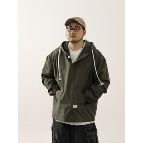 LIIISTORE2024秋款純棉素色簡約工裝帽衫寬松濶版休閒連帽衛衣 LIIISTORE2024秋款純棉素色簡約工裝帽衫寬松濶版休閒連帽衛衣