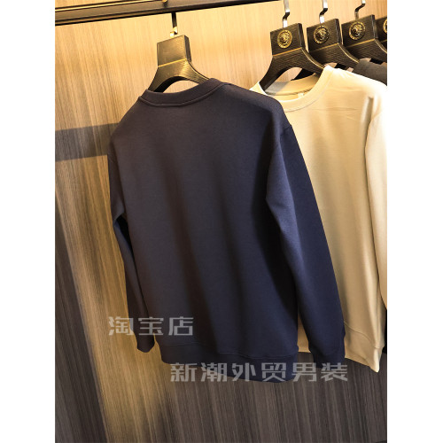 出口多國訂單【軟糯舒適】秋冬男士純色高彈時尚保暖圓領休閒衛衣 出口多國訂單【軟糯舒適】秋冬男士純色高彈時尚保暖圓領休閒衛衣