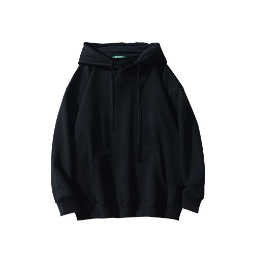 秋冬季460g重磅銀狐絨基礎多色美式寬松加絨連帽衛衣男女帽衫外套 秋冬季460g重磅銀狐絨基礎多色美式寬松加絨連帽衛衣男女帽衫外套