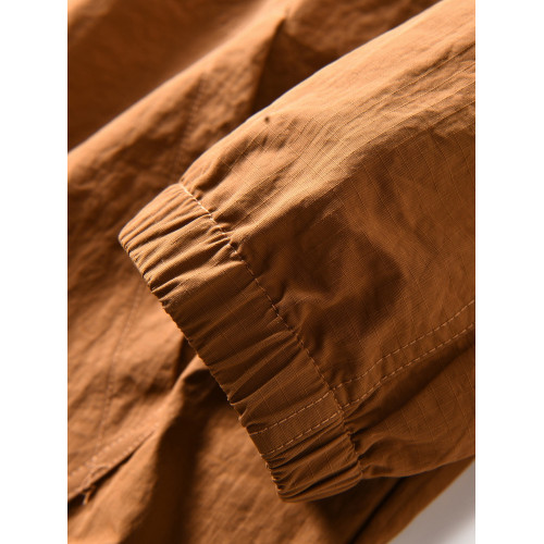 日單戶外防水抗風印花寬松休閒圓領套頭衫男士春秋長袖衛衣外套潮 日單戶外防水抗風印花寬松休閒圓領套頭衫男士春秋長袖衛衣外套潮