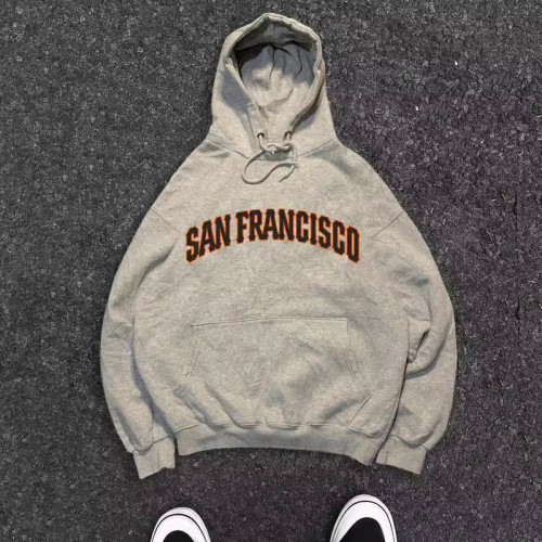 搞錢做慈善 400克重磅! 美式復古麻灰色連帽衛衣潮寬松男女情侶 搞錢做慈善 400克重磅! 美式復古麻灰色連帽衛衣潮寬松男女情侶