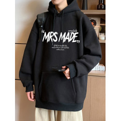 美式休閒連帽外套oversize衛衣男秋冬季2025新款潮牌寬松男生帽衫