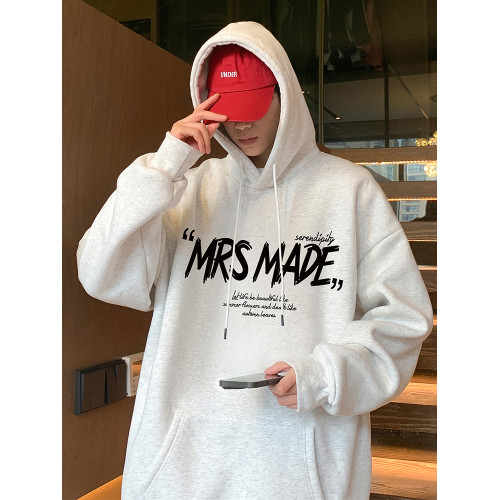 美式休閒連帽外套oversize衛衣男秋冬季2025新款潮牌寬松男生帽衫 美式休閒連帽外套oversize衛衣男秋冬季2025新款潮牌寬松男生帽衫