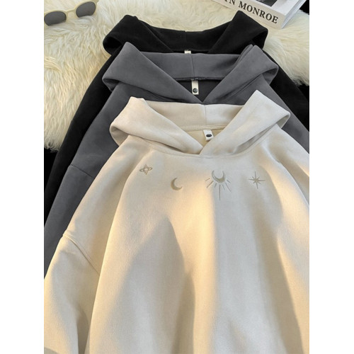 特大碼300斤麂皮絨衛衣男裝秋冬季美式復古重磅寬松潮牌連帽外套2 特大碼300斤麂皮絨衛衣男裝秋冬季美式復古重磅寬松潮牌連帽外套2