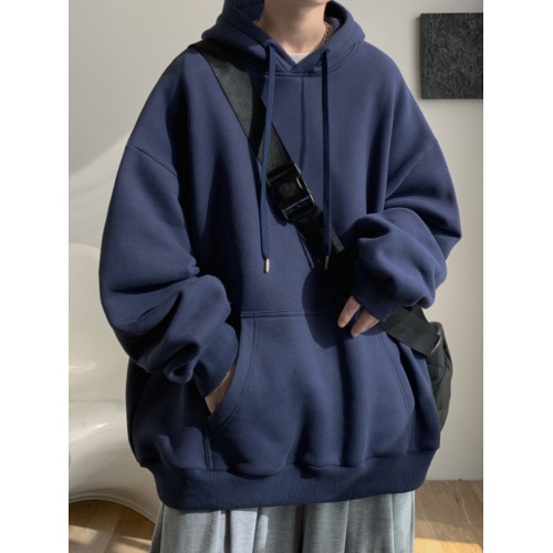 純色連帽衛衣男女春秋2025新款oversize寬松美式重磅加絨情侶外套 純色連帽衛衣男女春秋2025新款oversize寬松美式重磅加絨情侶外套