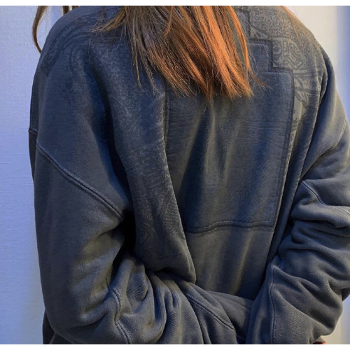 LIFE CAV EMPT C.E 日系超火水洗深灰色圓領CE長袖套頭秋冬衛衣男 LIFE CAV EMPT C.E 日系超火水洗深灰色圓領CE長袖套頭秋冬衛衣男