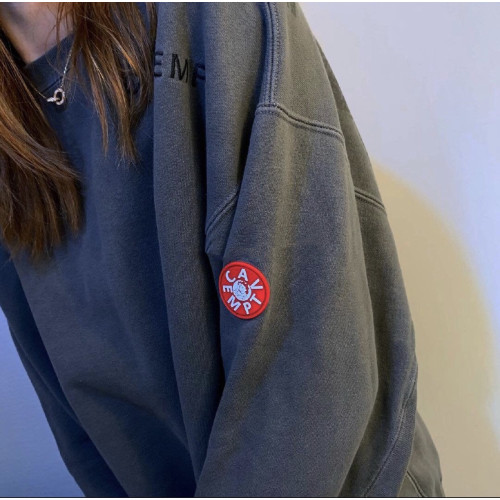 LIFE CAV EMPT C.E 日系超火水洗深灰色圓領CE長袖套頭秋冬衛衣男 LIFE CAV EMPT C.E 日系超火水洗深灰色圓領CE長袖套頭秋冬衛衣男