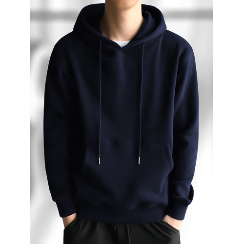 連帽衛衣男士純色外套情侶美式潮牌2025新款重磅秋冬季男裝上衣服 連帽衛衣男士純色外套情侶美式潮牌2025新款重磅秋冬季男裝上衣服