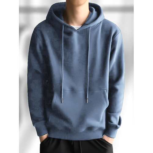 連帽衛衣男士純色外套情侶美式潮牌2025新款重磅秋冬季男裝上衣服 連帽衛衣男士純色外套情侶美式潮牌2025新款重磅秋冬季男裝上衣服