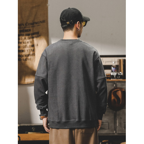 美式重磅復古歐絨棉衛衣男加絨秋季2025新款潮牌寬松大碼男士上衣 美式重磅復古歐絨棉衛衣男加絨秋季2025新款潮牌寬松大碼男士上衣