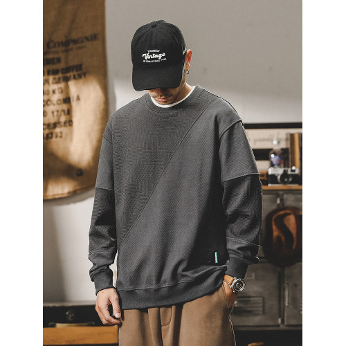 美式重磅復古歐絨棉衛衣男加絨秋季2025新款潮牌寬松大碼男士上衣 美式重磅復古歐絨棉衛衣男加絨秋季2025新款潮牌寬松大碼男士上衣