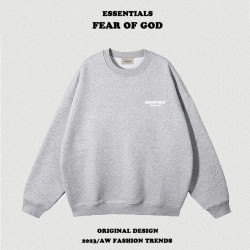 FOG復線essentials小標字母歐陽娜娜同款圓領衛衣男高街情侶加絨