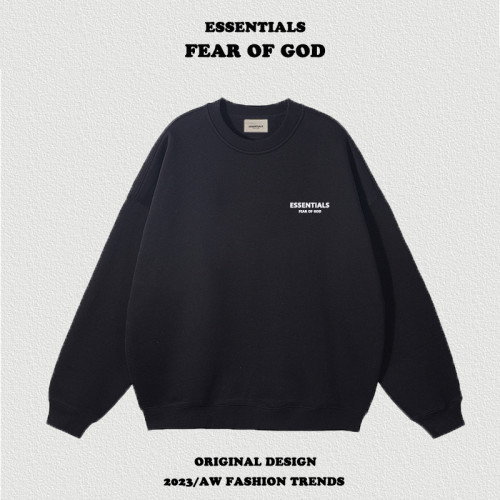 FOG復線essentials小標字母歐陽娜娜同款圓領衛衣男高街情侶加絨