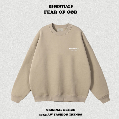 FOG復線essentials小標字母歐陽娜娜同款圓領衛衣男高街情侶加絨