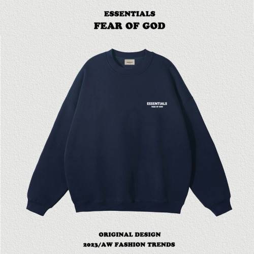 FOG復線essentials小標字母歐陽娜娜同款圓領衛衣男高街情侶加絨