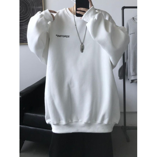 特大碼300斤純棉重磅硬挺衛衣男裝無帽秋冬潮牌美式復古圓領外套2 特大碼300斤純棉重磅硬挺衛衣男裝無帽秋冬潮牌美式復古圓領外套2