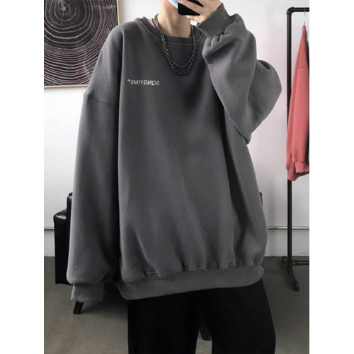 特大碼300斤純棉重磅硬挺衛衣男裝無帽秋冬潮牌美式復古圓領外套2 特大碼300斤純棉重磅硬挺衛衣男裝無帽秋冬潮牌美式復古圓領外套2