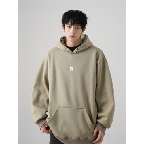 QOTRIOCK美式連帽衛衣男秋季潮牌高級感寬松加絨刺綉情侶帽衫外套 QOTRIOCK美式連帽衛衣男秋季潮牌高級感寬松加絨刺綉情侶帽衫外套