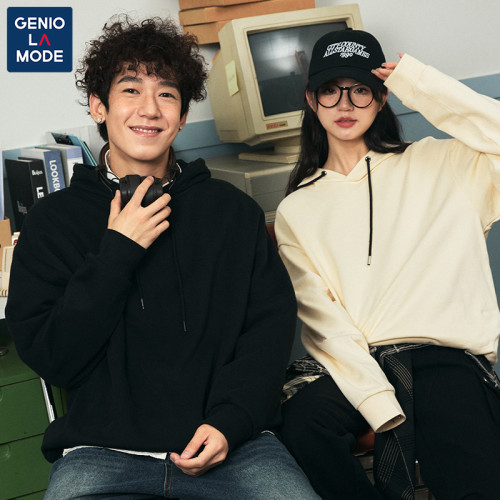 Genio Lamode帶帽衛衣男冬季加絨加厚趣味鴨子外套男士連帽衣服潮 Genio Lamode帶帽衛衣男冬季加絨加厚趣味鴨子外套男士連帽衣服潮