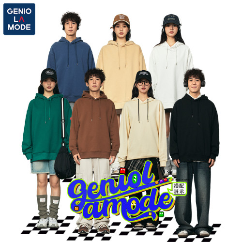 Genio Lamode帶帽衛衣男冬季加絨加厚趣味鴨子外套男士連帽衣服潮 Genio Lamode帶帽衛衣男冬季加絨加厚趣味鴨子外套男士連帽衣服潮