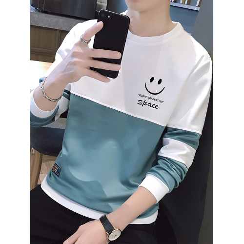 青少年衛衣男款春秋季2025新款長袖t恤高中學生上衣服加絨打底衫 青少年衛衣男款春秋季2025新款長袖t恤高中學生上衣服加絨打底衫