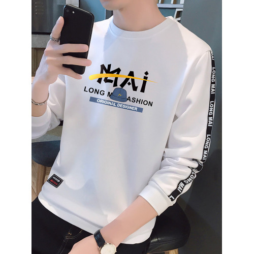 青少年衛衣男款春秋季2025新款長袖t恤高中學生上衣服加絨打底衫 青少年衛衣男款春秋季2025新款長袖t恤高中學生上衣服加絨打底衫