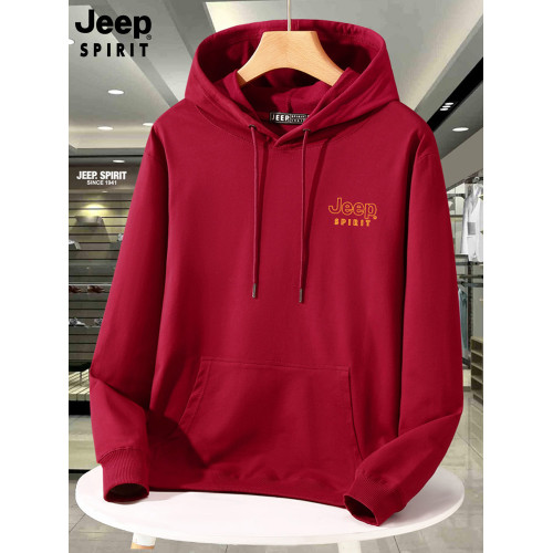JEEP SPIRIT 吉普衛衣男女春秋潮胖帽衫休閒寬松運動加肥加大上衣 JEEP SPIRIT 吉普衛衣男女春秋潮胖帽衫休閒寬松運動加肥加大上衣