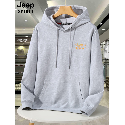 JEEP SPIRIT 吉普衛衣男女春秋潮胖帽衫休閒寬松運動加肥加大上衣 JEEP SPIRIT 吉普衛衣男女春秋潮胖帽衫休閒寬松運動加肥加大上衣