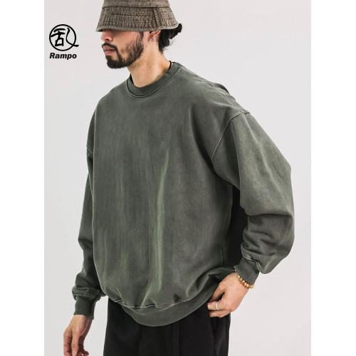 美式復古350g重磅衛衣男士秋季款潮牌水洗做舊寬松休閒百搭男裝潮 美式復古350g重磅衛衣男士秋季款潮牌水洗做舊寬松休閒百搭男裝潮